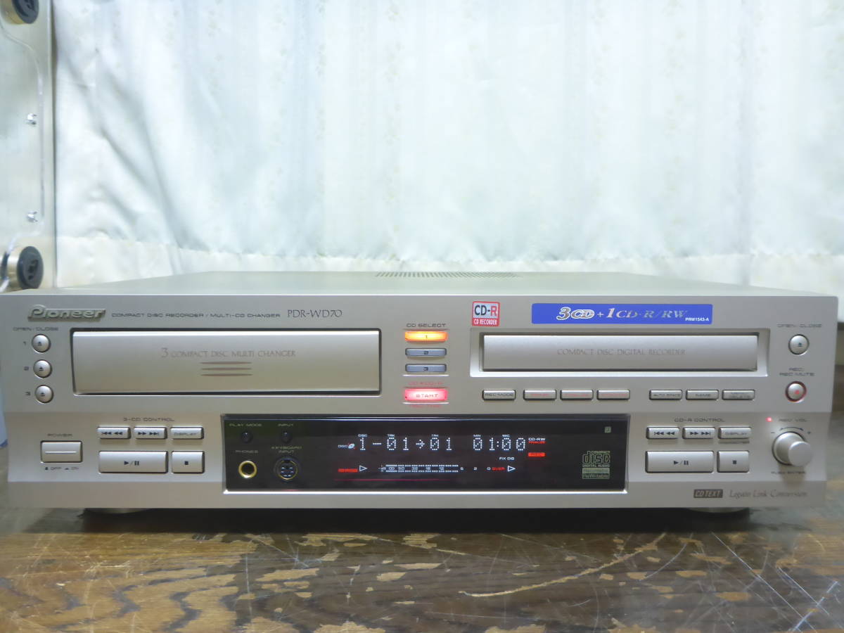 PDR-WD70 パイオニア Pioneer レコーダー 稀少銘機☆動作品 CD CD