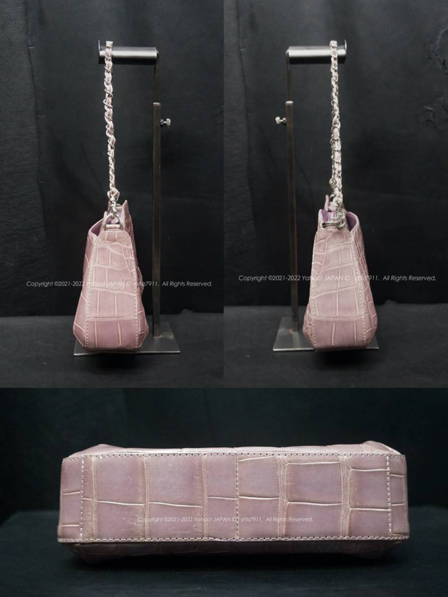 JRA認定美品】S.SAKAMOTO lizard handbag 定価20万円 JRA認定 サンバッグ