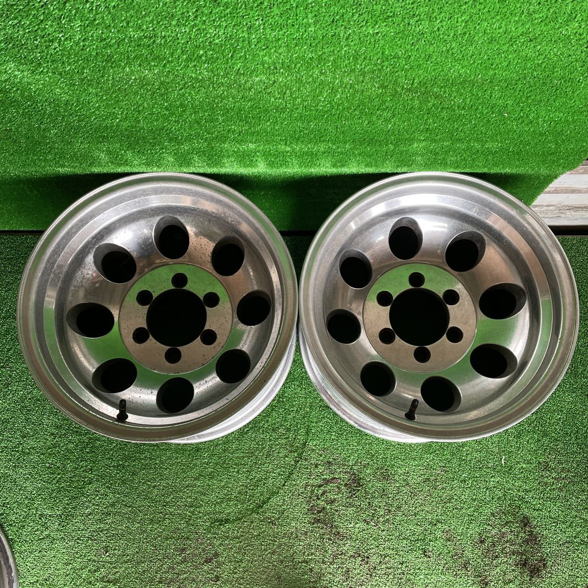 245】ミッキートンプソン 16インチ 10J -25.4 6穴 139.7 2本 中古  