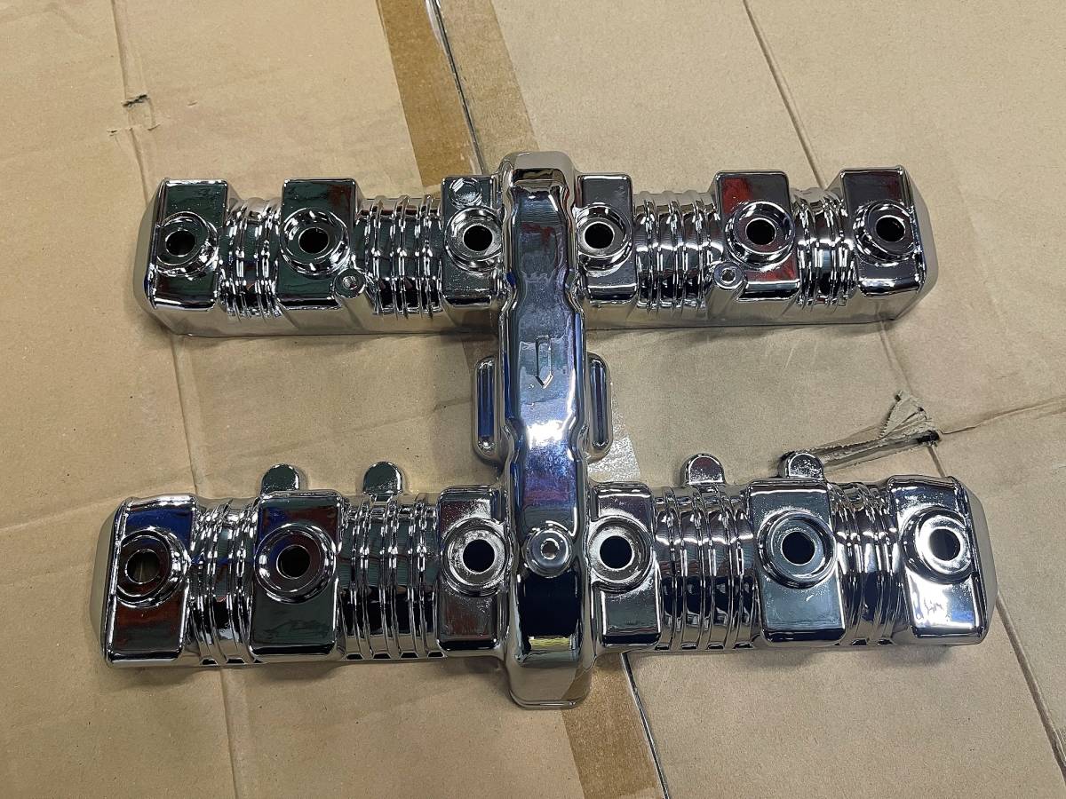 ゼファーχ メッキ ヘッドカバー 排ガス規制前/ヘッドシリンダーZR400 