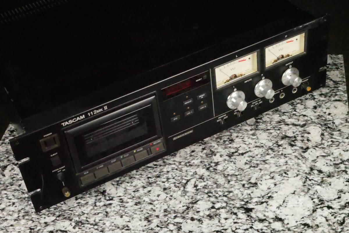 ｍ ～プロフィールお読み下さい〜様おまとめ TASCAM タスカム TEAC 112MKⅡ カセットデッキ プロ用です。 ジャンク