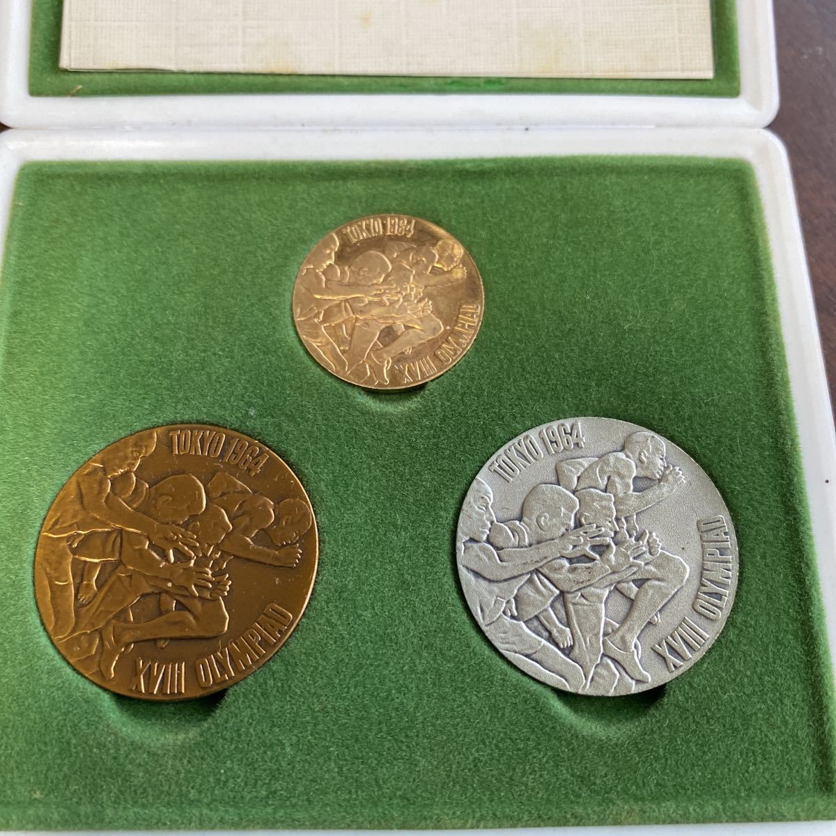 1964年 東京オリンピック記念メダル 3点セット スポーツ、レジャー
