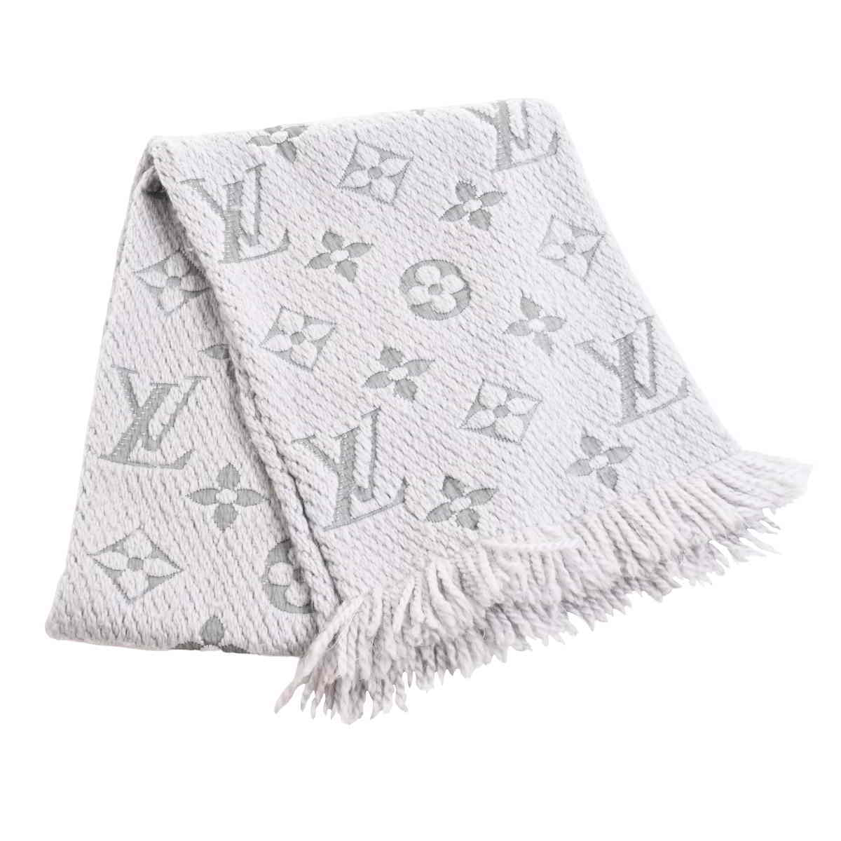中古】 LOUIS VUITTON ルイヴィトン モノグラム ウール エシャルプ 