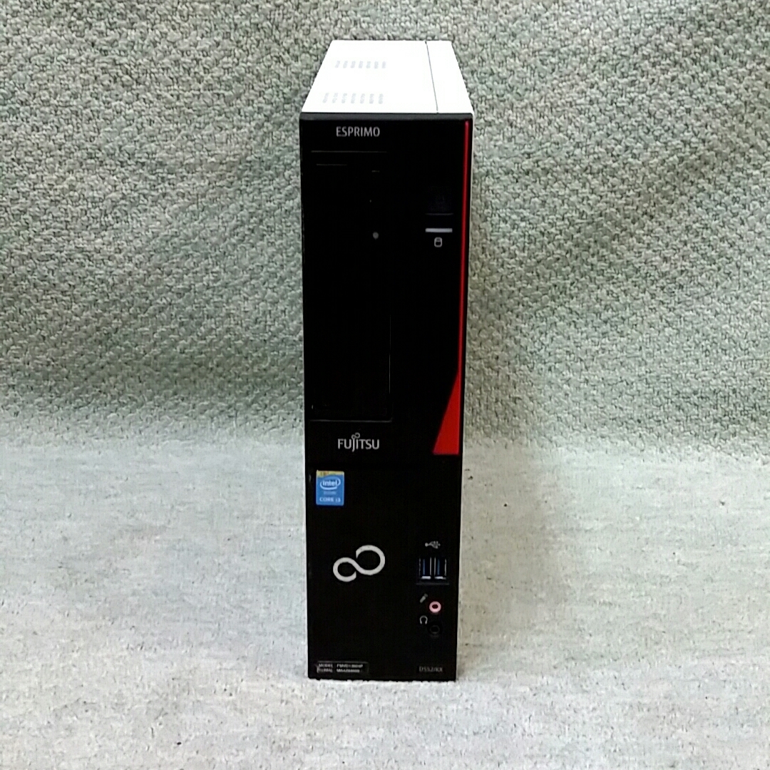 富士通 D552/KX FMVD13024P ☆ 第四世代 Core i3-4160 3.60GHz/メモリ