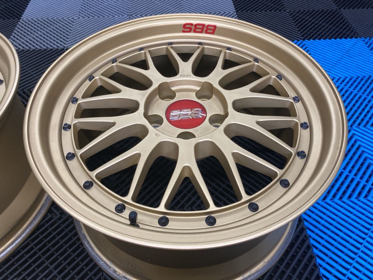 美品!BBS LM F1 フルゴールド LMP080 LMP081 18インチ フロント8J+40