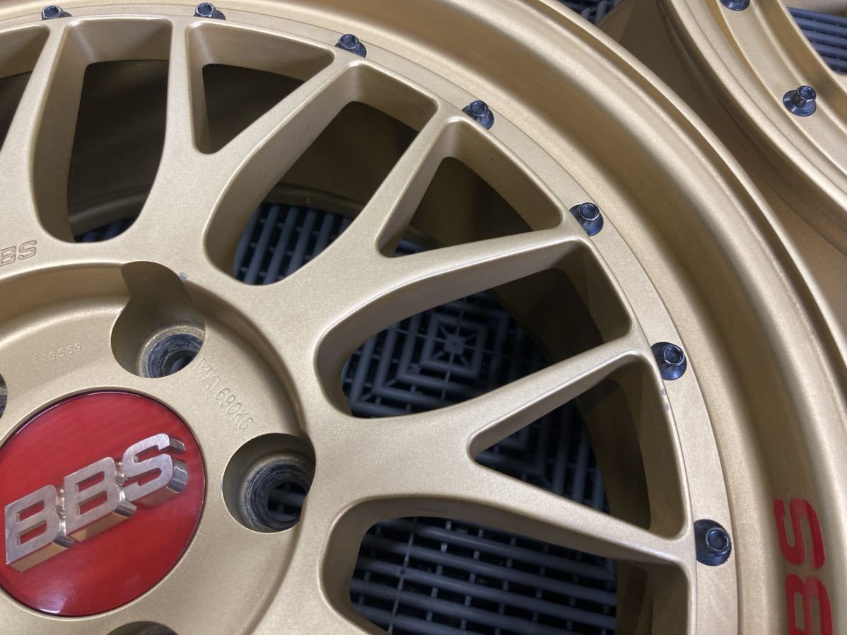 美品!BBS LM F1 フルゴールド LMP080 LMP081 18インチ フロント8J+40