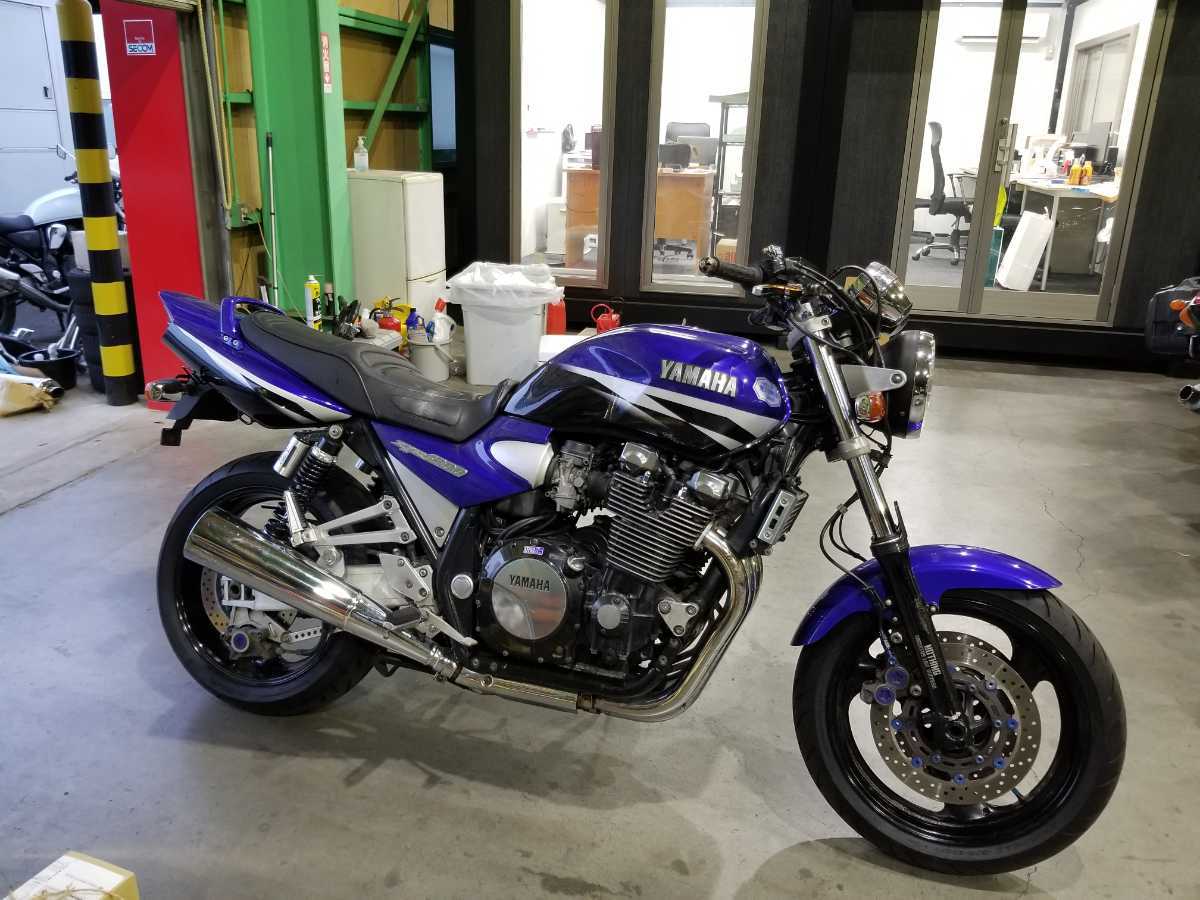 格安 RP03J XJR1300 セル始動 64300km 平成14年式 青ストロボ