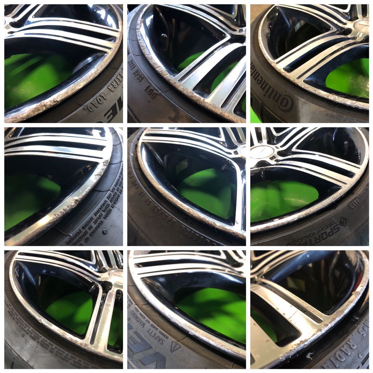 NA463 中古 WALD MAHORA M11C ヴァルド マホラ ホイール 19×9.5J +40 