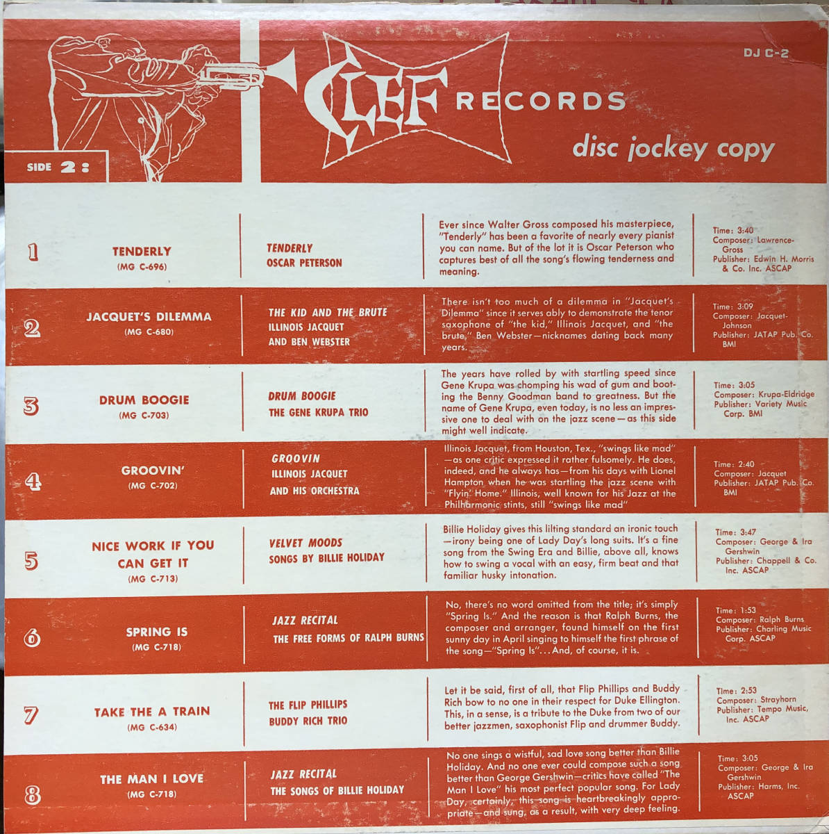 | LondonJazzCollector Verve Norgran Clef&frasl; &frasl; The the and Clef jockey – Jazz Norman Blue Pressings