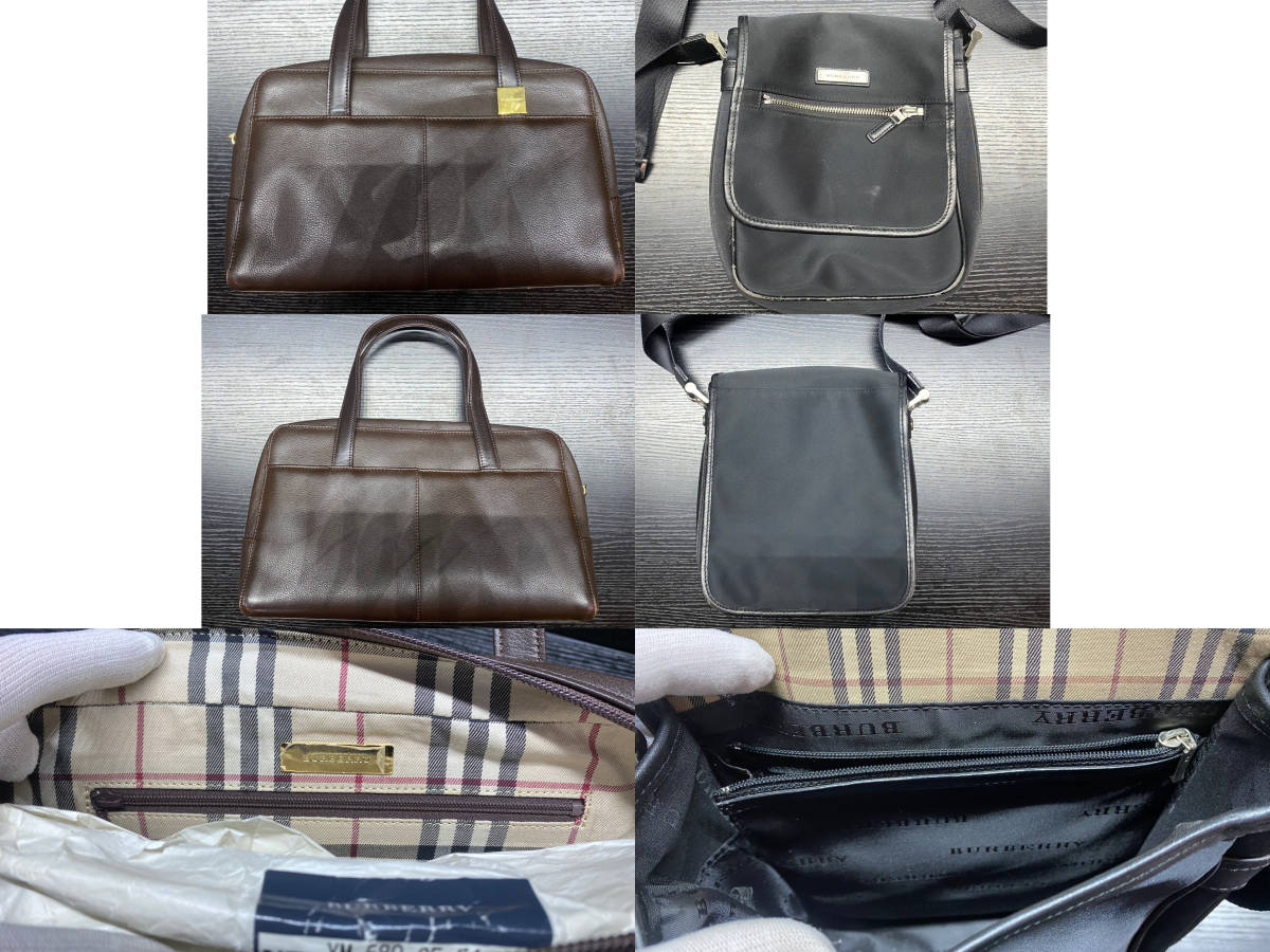 バッグ 10点 BURBERRY まとめ 現状品 バーバリー BB002 BURBERRY バーバリー 10点 バーバリー（BURBERRY）新作バッグ2022春夏 より洗練されたブリティッシュトラッドが映えるバーバリー 0