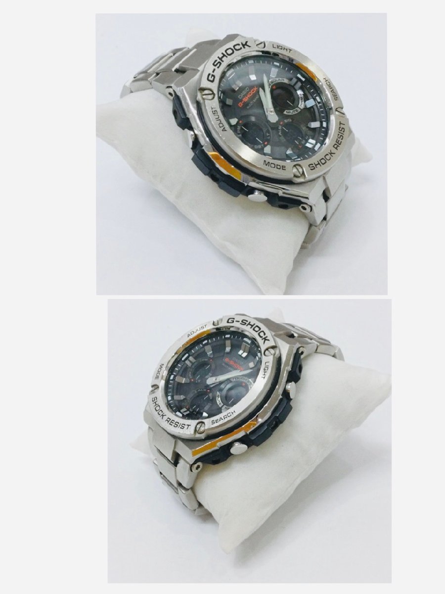 中古品/TO】CASIO カシオ G-SHOCK 5444 GST-W110D 電波ソーラー タフ
