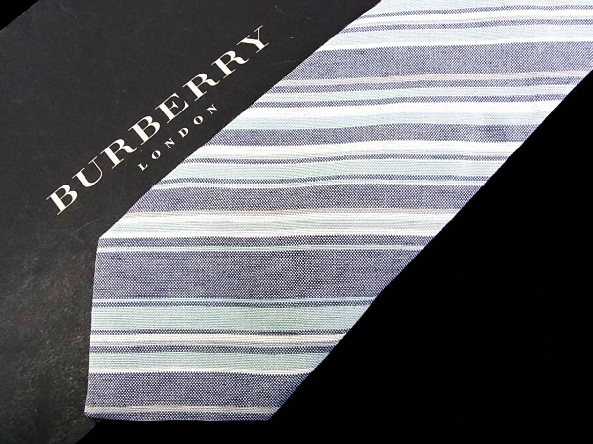 ネクタイ BURBERRY LONDON グレー系 バーバリー バーバリーロンドン