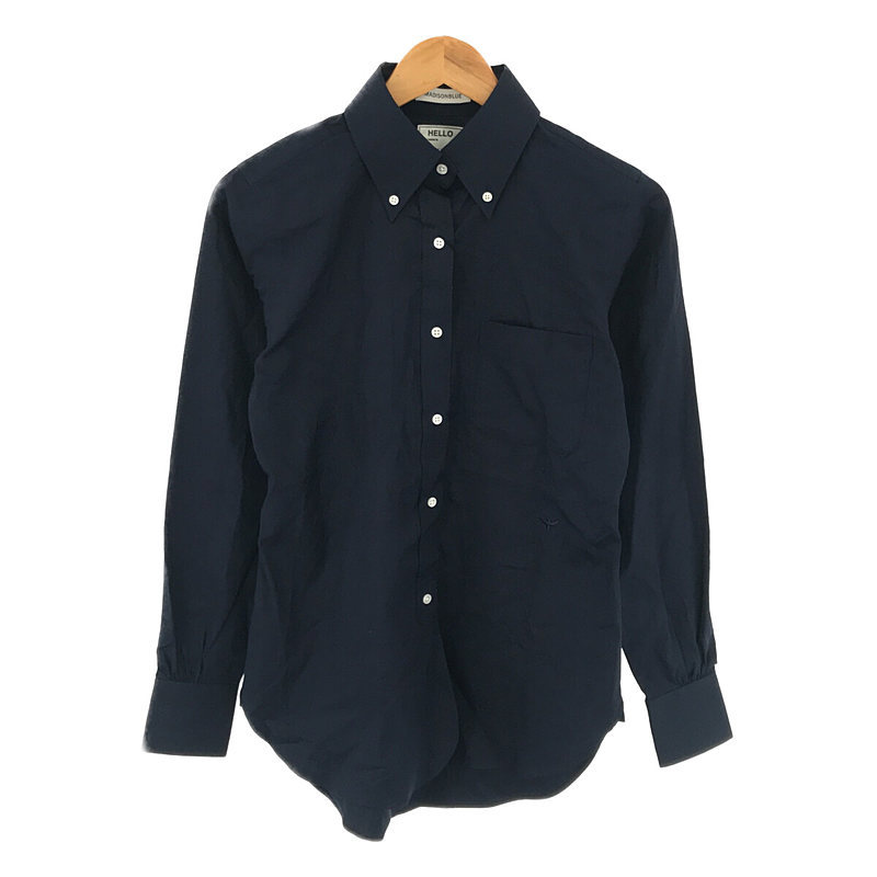 【新品】 MADISON BLUE / マディソンブルー | 2021SS | L/S SH BEE L.OX ビー刺繍 ライトオックスフォード