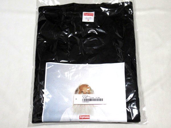 新品 21AW Supreme Rick Rubin Tee Mサイズ リック・ルービン フォト Tシャツ Black ブラック Def Jam Rick Rubin Tee (シュプリーム) 黒XL sサイズ21AW