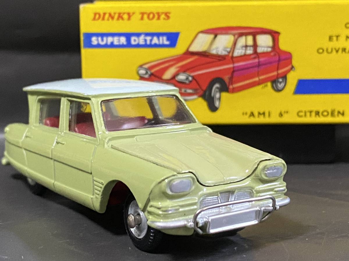 original】仏 DINKY #557 Citroen Ami 6 (gr) シトロエン アミ