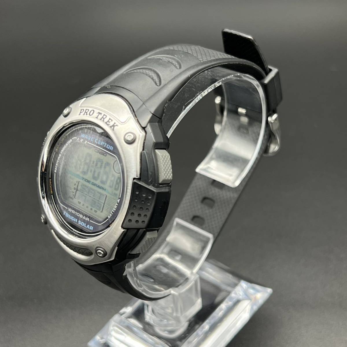 稼働品 CASIO カシオ PROTREC プロトレック PRW-200J 電波ソーラー 