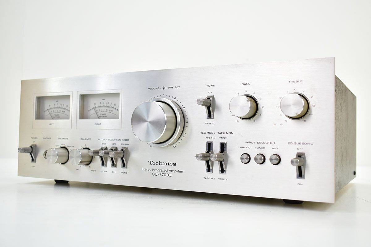 Technics SU-7700II プリメインアンプ Technics SU-7700II プリメインアンプ[テクニクス][STEREO INTEGRATED