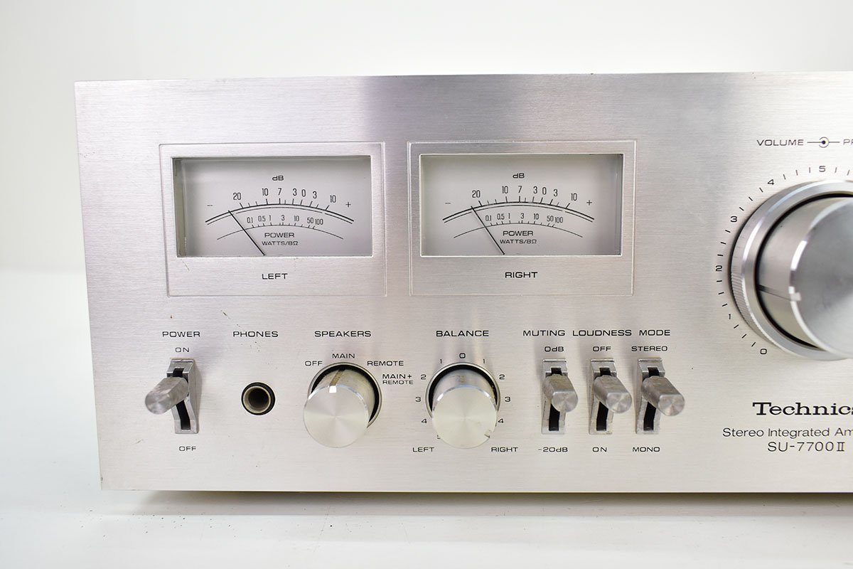 Technics SU-7700II プリメインアンプ[テクニクス][STEREO INTEGRATED