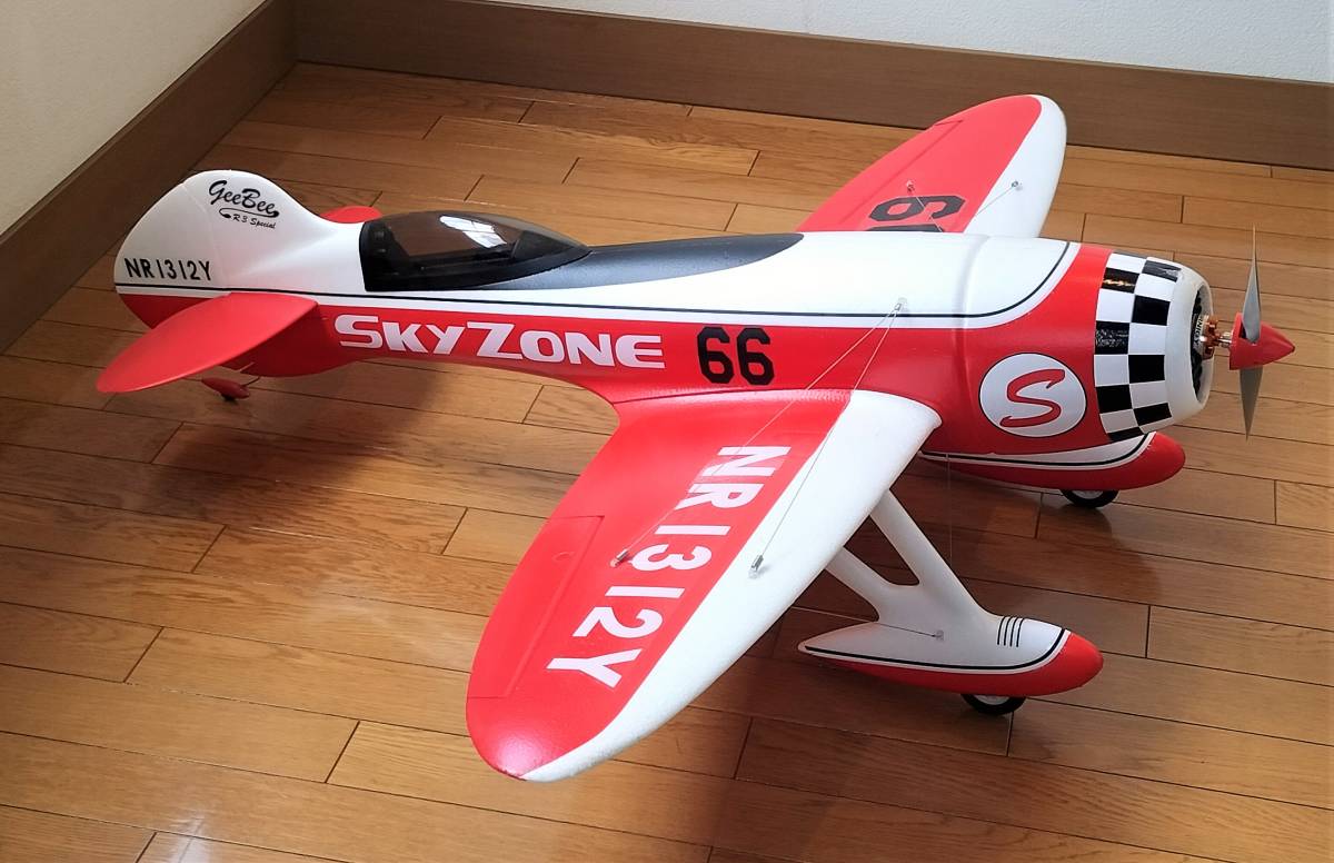 品質保証，大得価 Gee Bee R3 SkyZone 全幅 1200mm(完成品（電動）)｜売買されたオークション情報、yahooの商品情報をアーカイブ公開 - オークファン 完成品（電動）