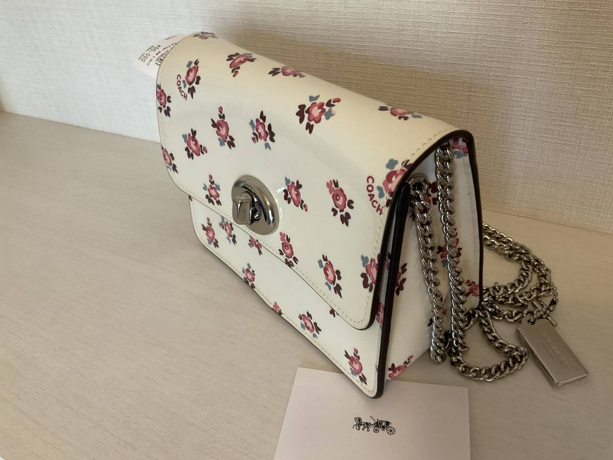 COACH フローラル チェーン ショルダー ストラップ 公式】COACH