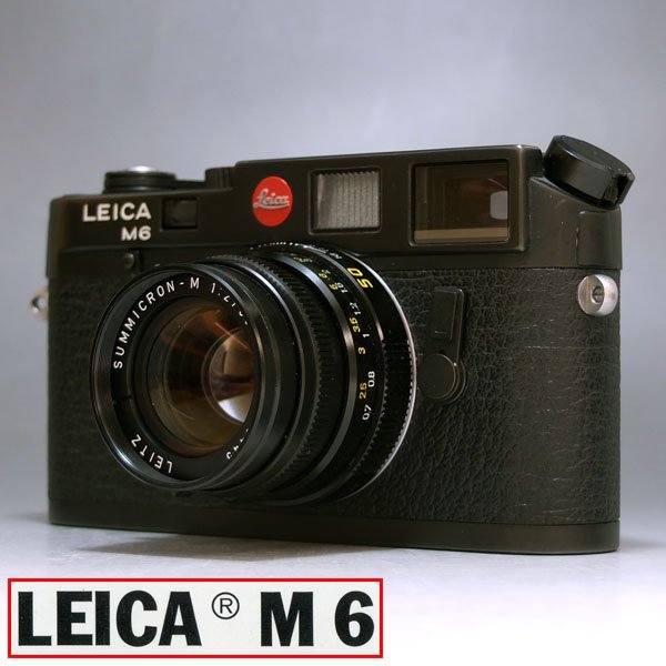 M6 Leica – TTL Black ライカ 0.85 FLASHBACK CAMERA 中古)Leica