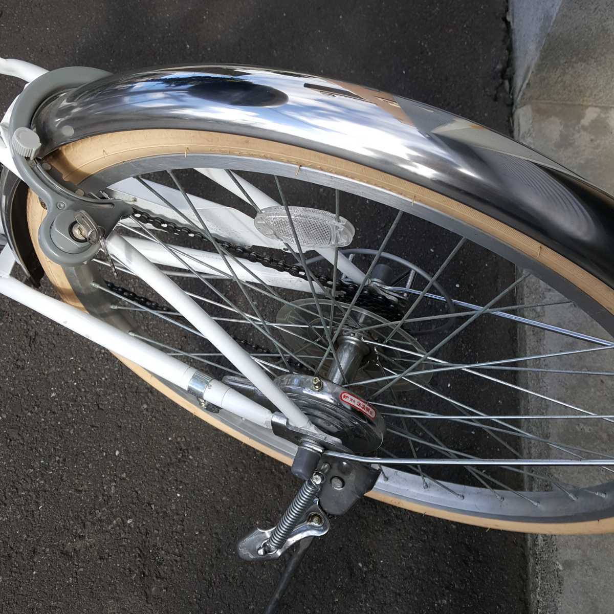 北海道札幌市 ホダカ製クロワッサン子供用自転車 中古 22インチ 引取
