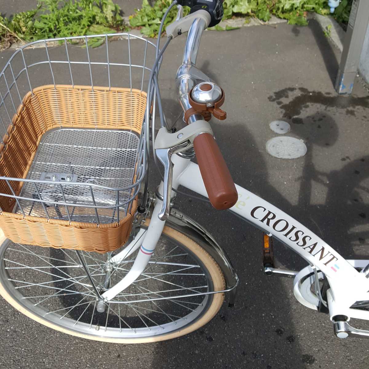 北海道札幌市 ホダカ製クロワッサン子供用自転車 中古 22インチ 引取