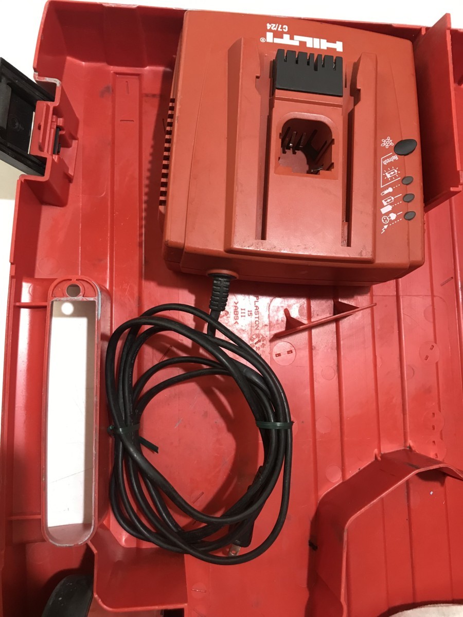 【ジャンク品】★HILTI　充電式レシプロソー　WSR650-A　ITDP6Y0S4UZK HILTI WSR650-A 充電式レシプロソー レシプロソー 充電式 0