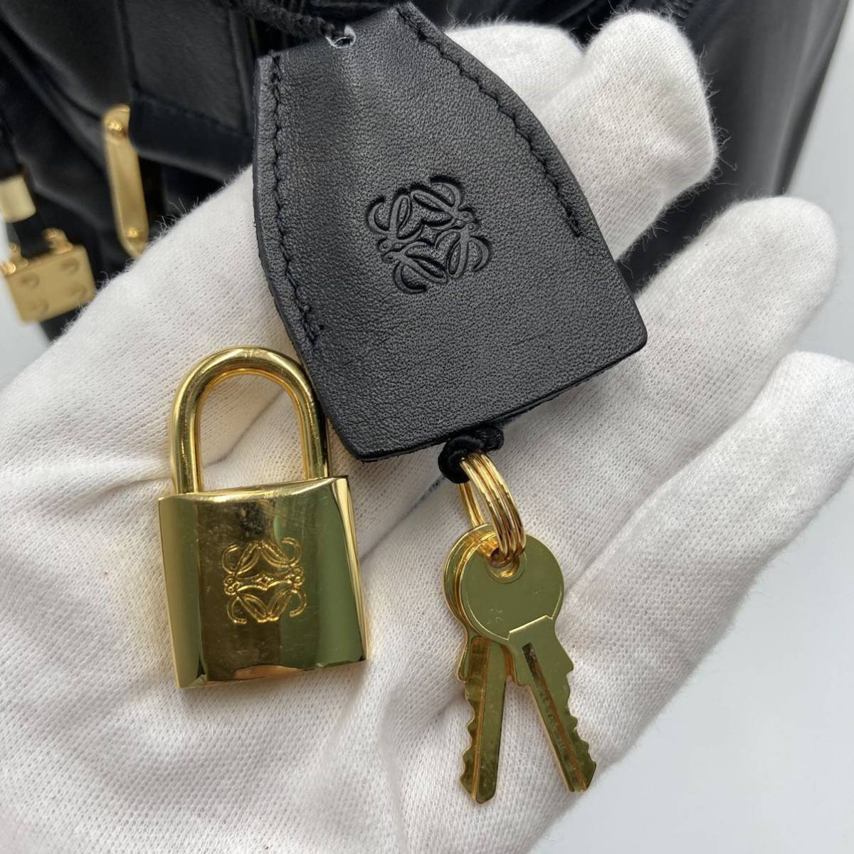 1円【定価30万 超美品】ロエベ LOEWE メッセンジャーバッグ ショルダー