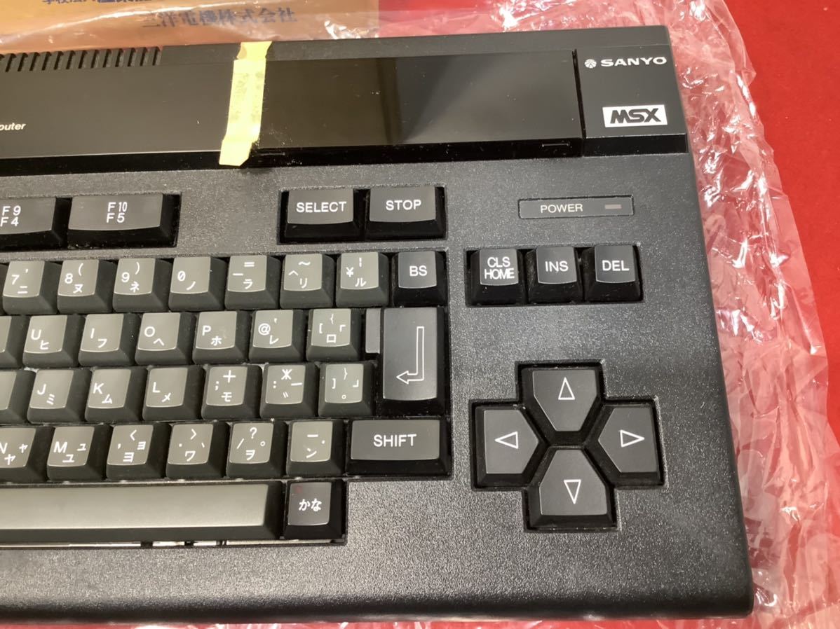 MSX本体 64KB サンヨー PHC-30N【ゲームカートリッジ動作OK】 MSX本体