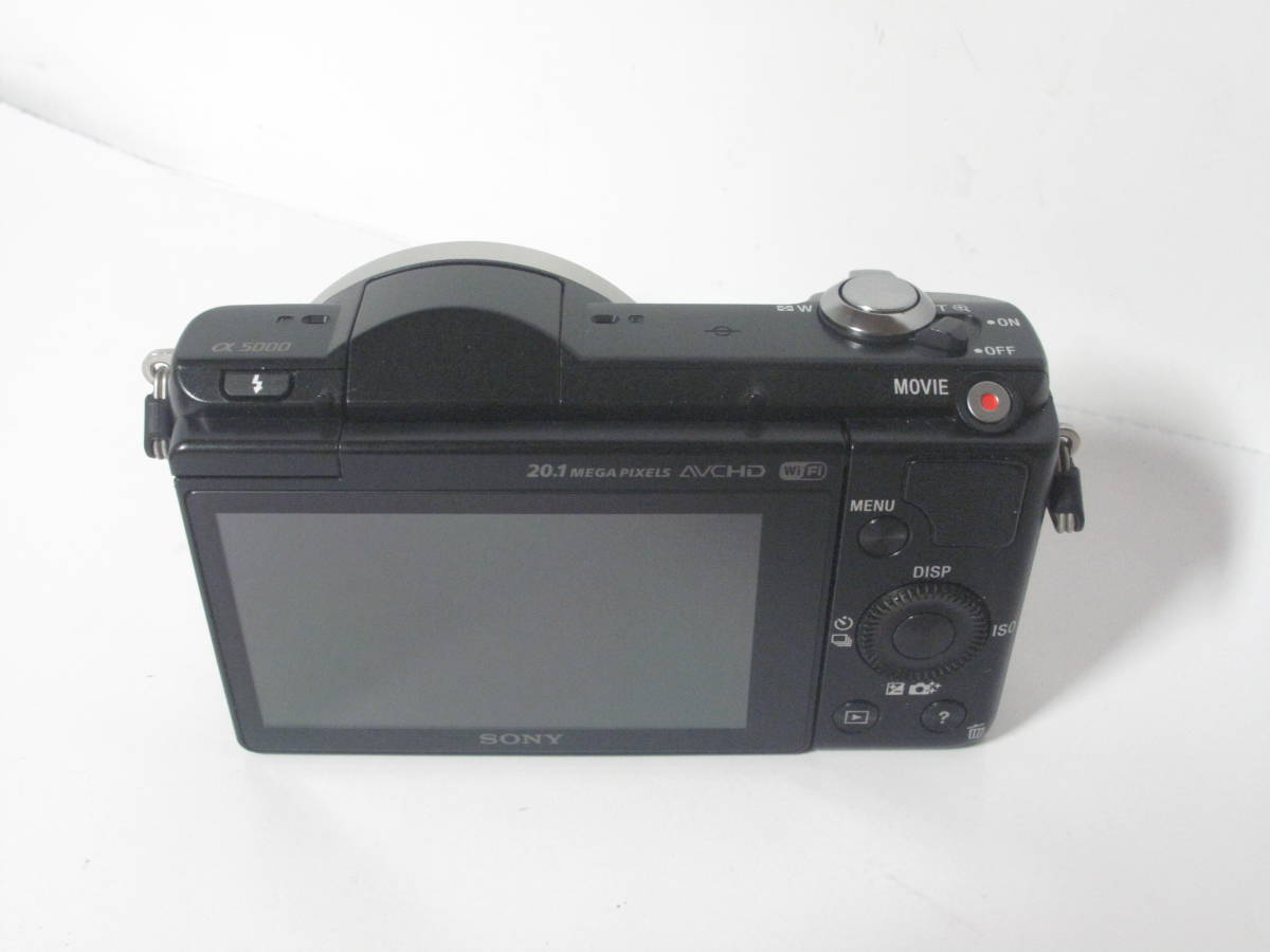 SONY α5000 ( PZ 16-50mm f3.5-5.6 OSS付き) ■シャッター数 378回 ■美品■ 10655 16-50mm E Sony lens: e f