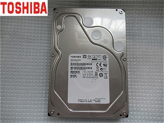 今週のストレージ】TOSHIBA SATA 3.5inch 3000GB（3TB） 厚さ25mm 正常