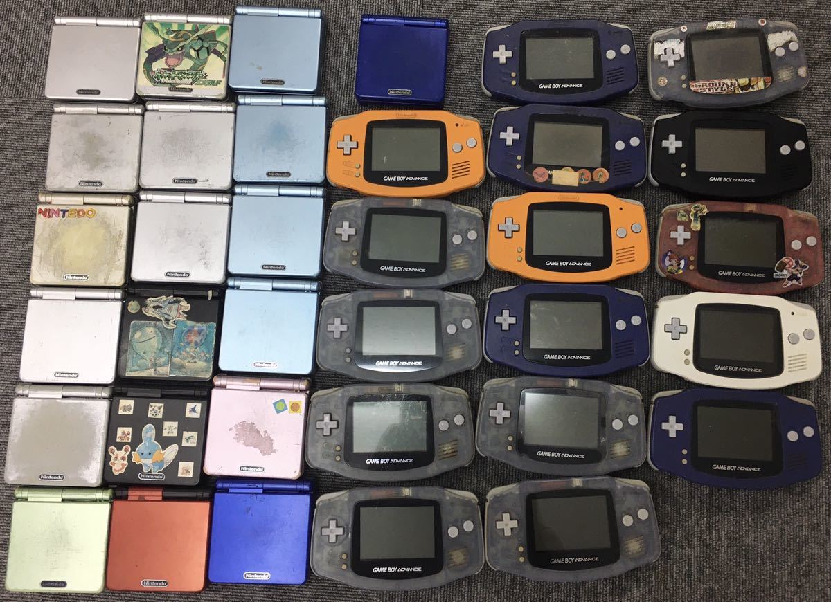 任天堂 GBA ゲームボーイアドバンス SP ×19台 ゲームボーイアドバンス