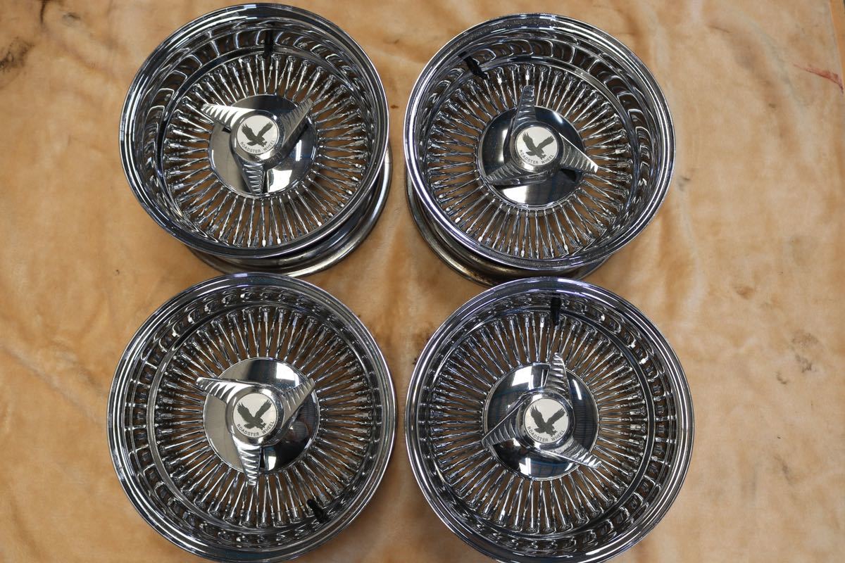 販売通販 【A007】ワイヤーホイール ロードスター roadstar 4穴マルチ 