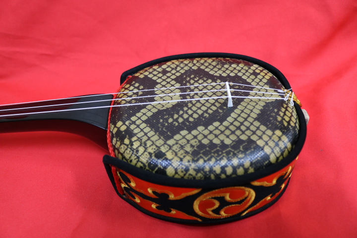 新品」沖縄三線 人工皮 初心者向 練習用