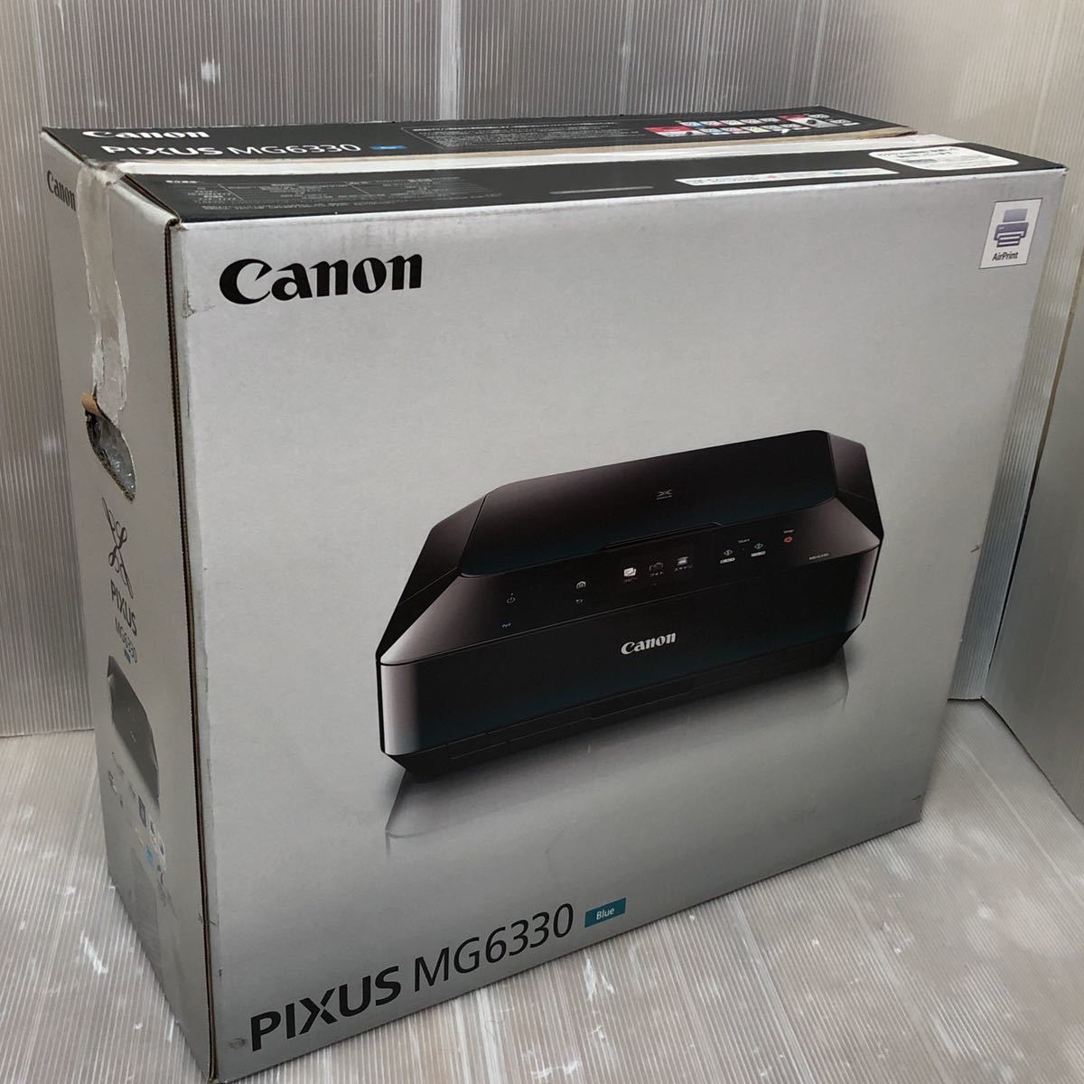 店頭展示品 キャノン PIXUS MG6330 ブルー インクジェット 