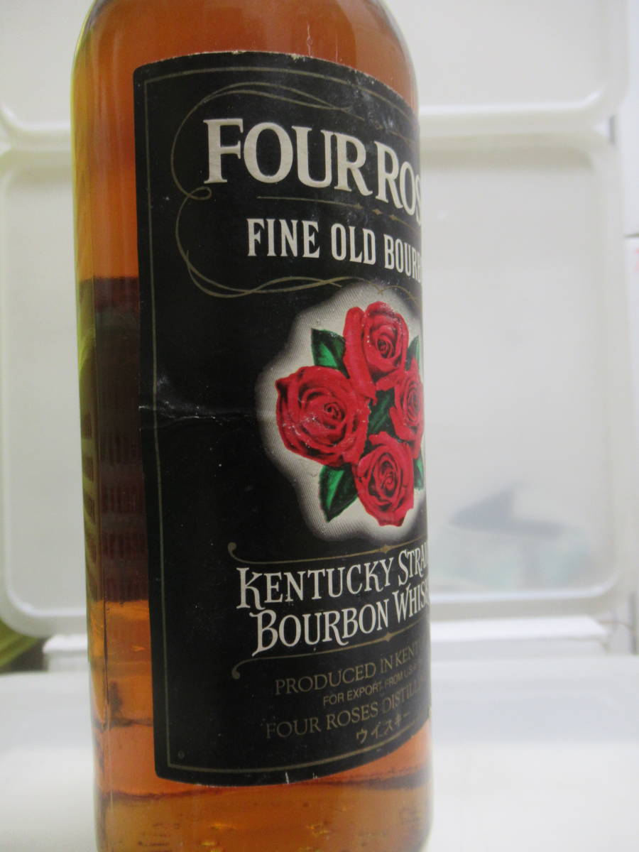 ブラック フォアローゼス フォアローゼズ - 旧ボトル ラベル Four 43