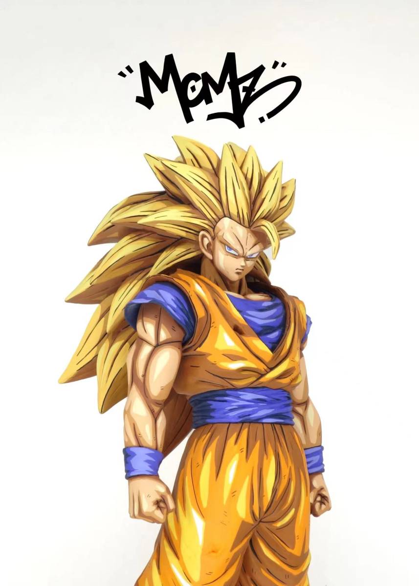 ドラゴンボール 孫悟空 リペイント フィギュア 二次元 二次元彩色 0 超 
