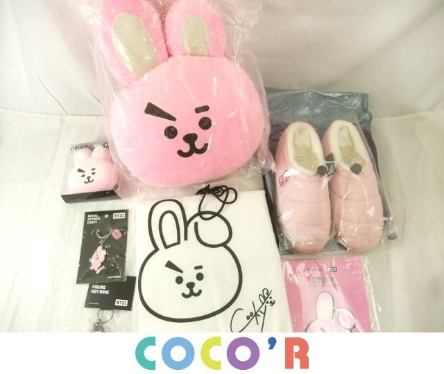 同梱可】良品 韓流 防弾少年団 BTS BT21 COOKY ジョングク クッション