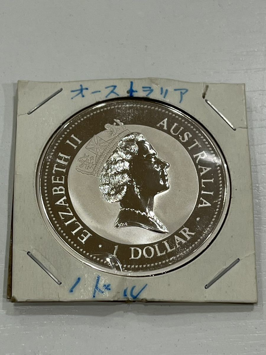 1994年 1994年 シルバー カンガルー コイン 1オンス 純銀製 銀貨