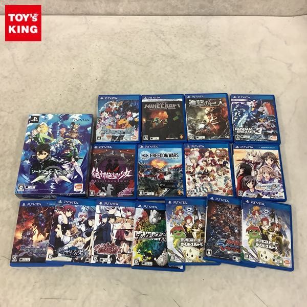 Ps Vita Nintendo Switch ソフト まとめ 動作未確認 ジャンク プレイステーション マインクラフト ワンピース 進撃の巨人他 Z5 301 0 0 Freelyrics In