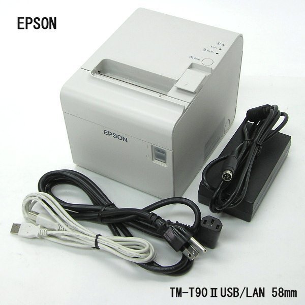 □β EPSON⁄エプソン サーマルプリンタTM-T90Ⅱ 211 M313B USB⁄100BASE