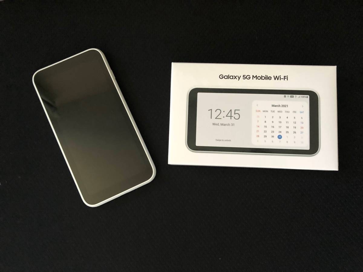 SAMSUNG Galaxy 5G Mobile Wi-Fi SCR01 Portable Router Hotspot