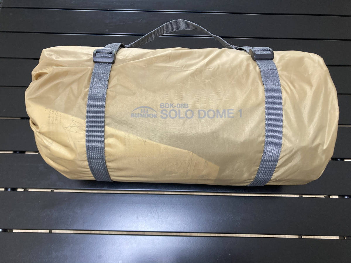 BUNDOK(バンドック) ソロドーム1 BDK-08 【1人用】 テント 収納ケース