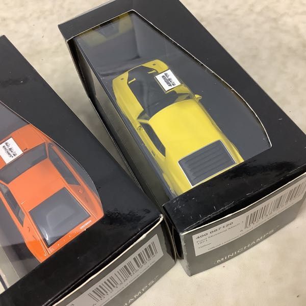 Auto 1円～ ミニチャンプス 1&frasl;43 Lotus Esprit 1978 オレンジ Ford