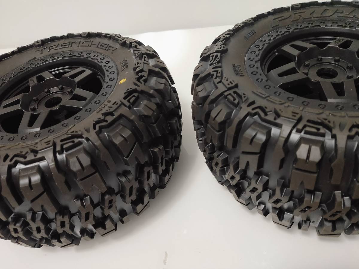 PRO LINE TRENCHER X 1/8 用タイヤホイール 17ミリ ハブ 【公式通販】