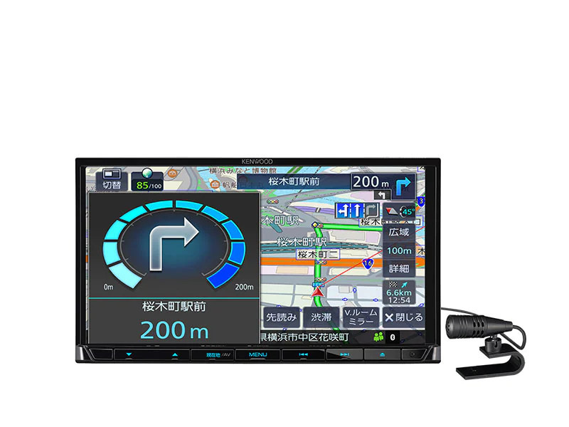 【定番，高品質】 MDV-D309BT KENWOOD Bluetooth内蔵 ワンセグ CD/USB/SD AV彩速ナビゲーション(メモリーナビ)｜売買されたオークション情報、yahooの商品情報をアーカイブ公開 - オークファン メモリーナビ