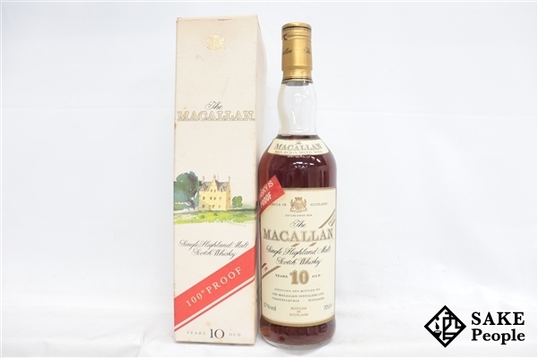 100プルーフ マッカラン10年 オールドボトル : ECHIGOYA マッカラン10