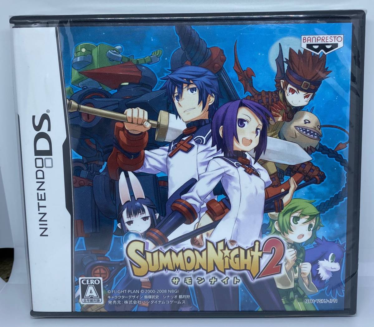 新品未開封＆送料込】DS サモンナイト2 SUMMONNIGHT2 飯塚武史 都月狩 