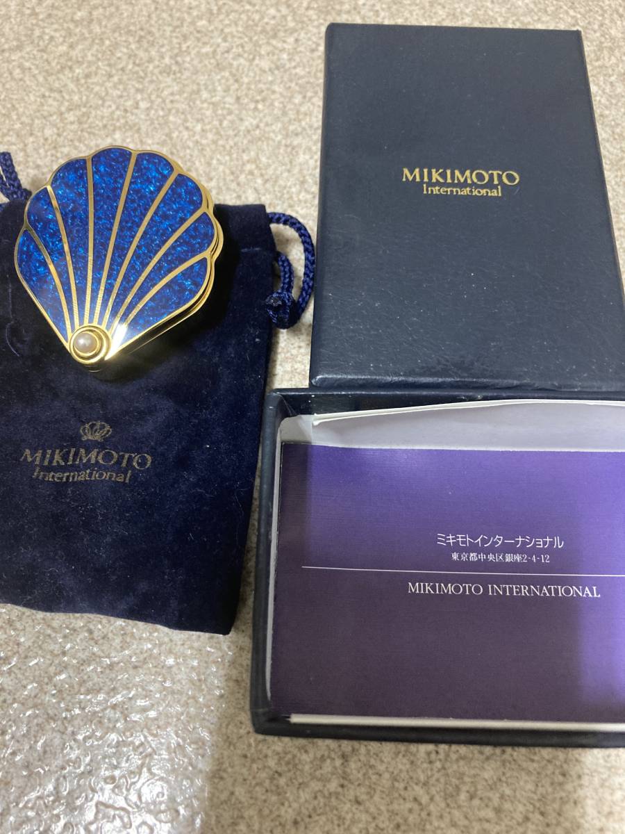 MIKIMOTO 貝殻型懐中時計 MIKIMOTO 懐中時計 貝殻(ネックレス、ペンダント、チョーカー)｜売買